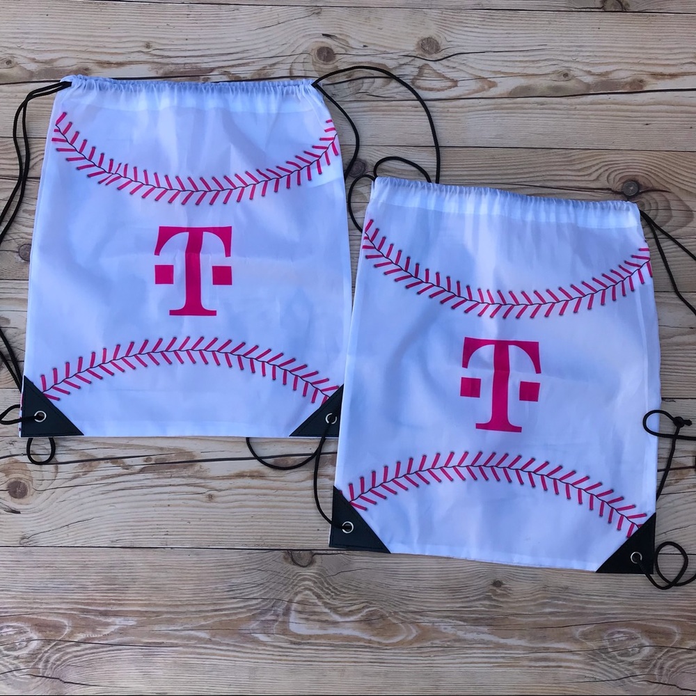 2 Pack Drawstring Backpacks